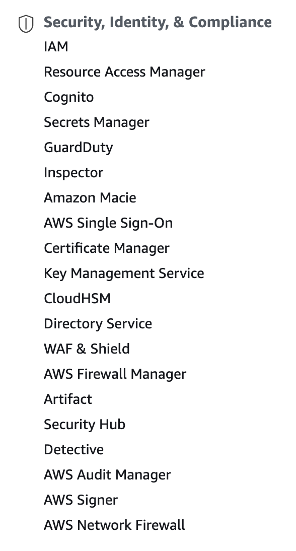IAM on AWS Console